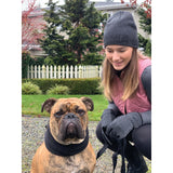 Screamer Dog Neck Gaiter On Model