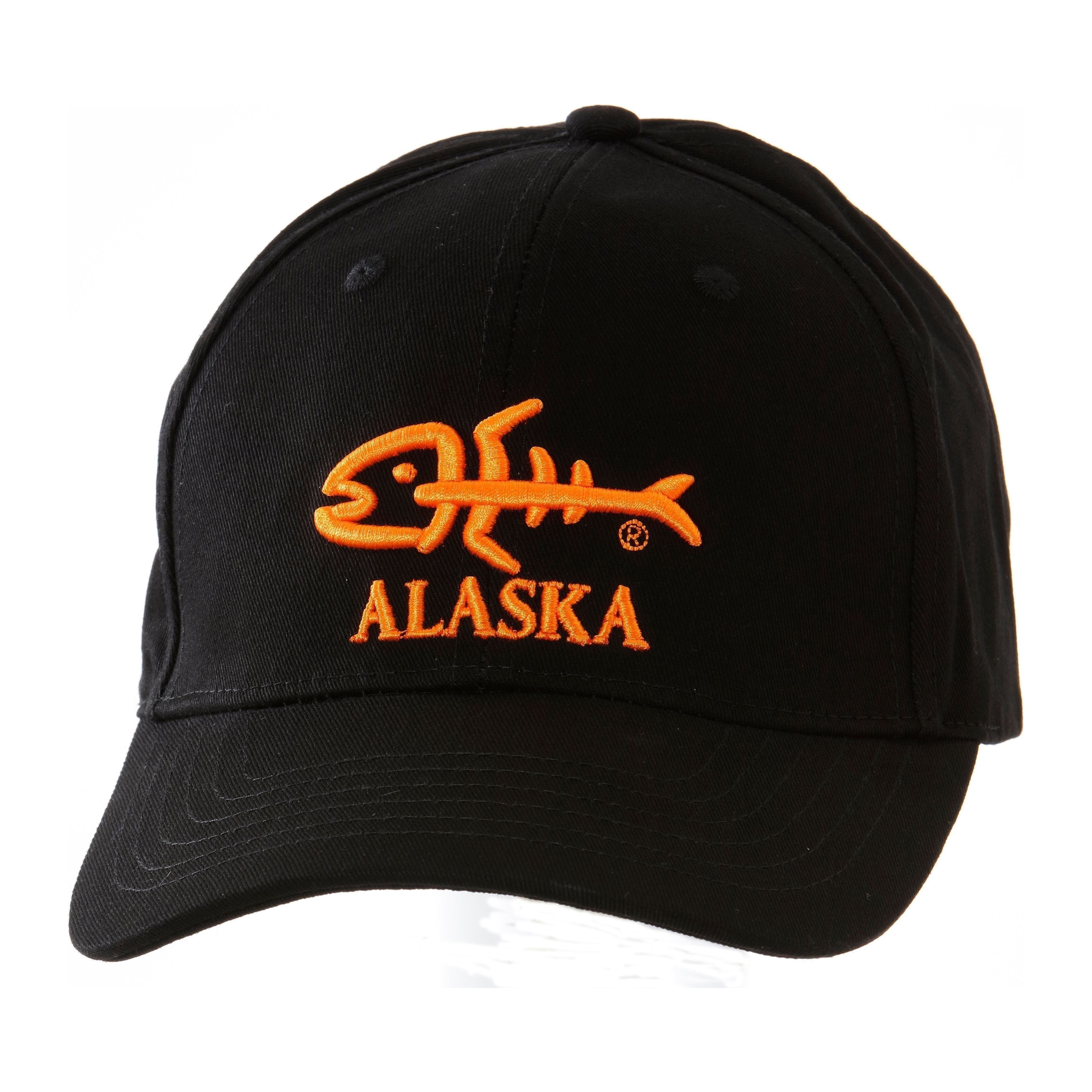 Screamer Ball Cap Black Orange Alaska - Black/Orange - Alaska