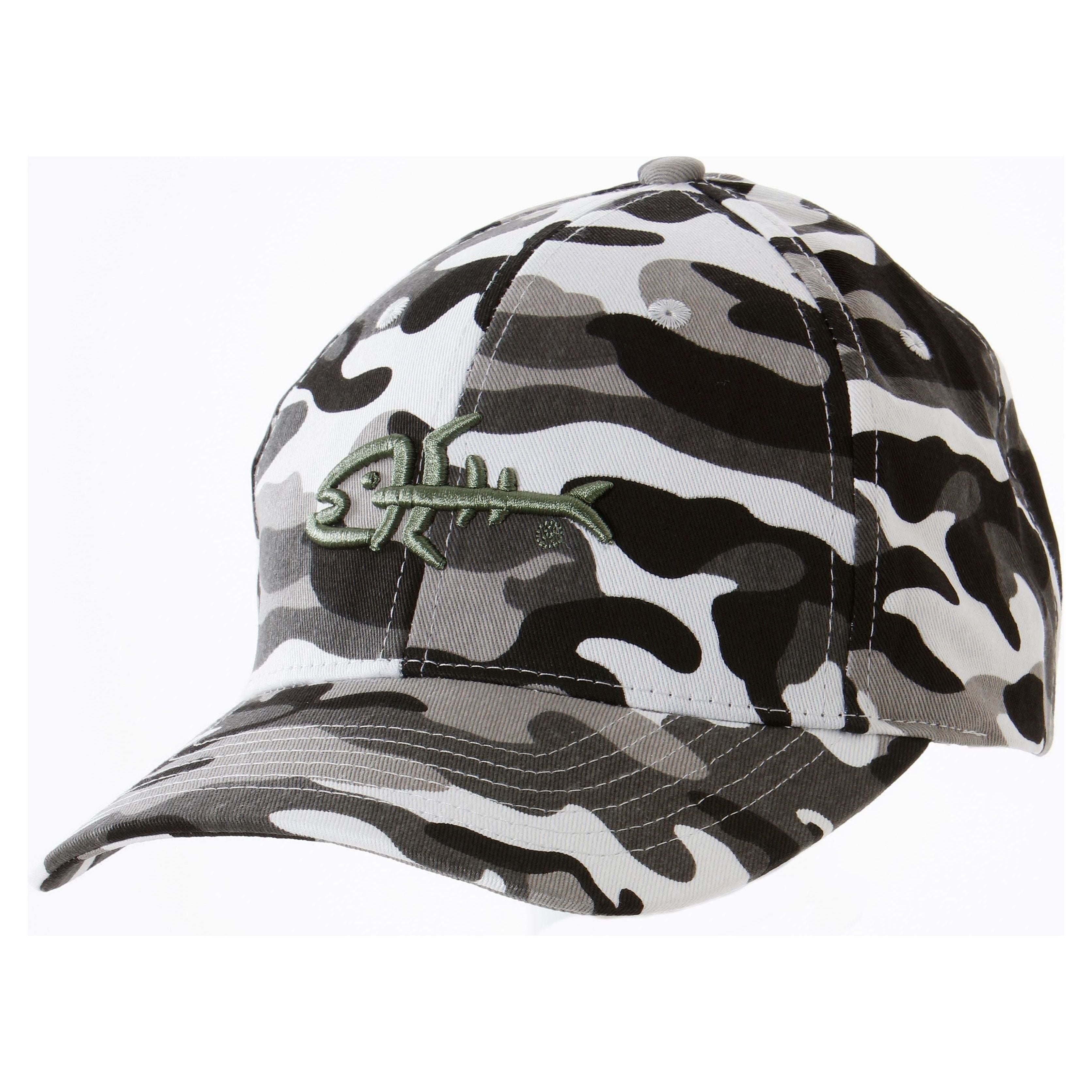 Screamer Ball Cap White Camo Green - White Camo/Green