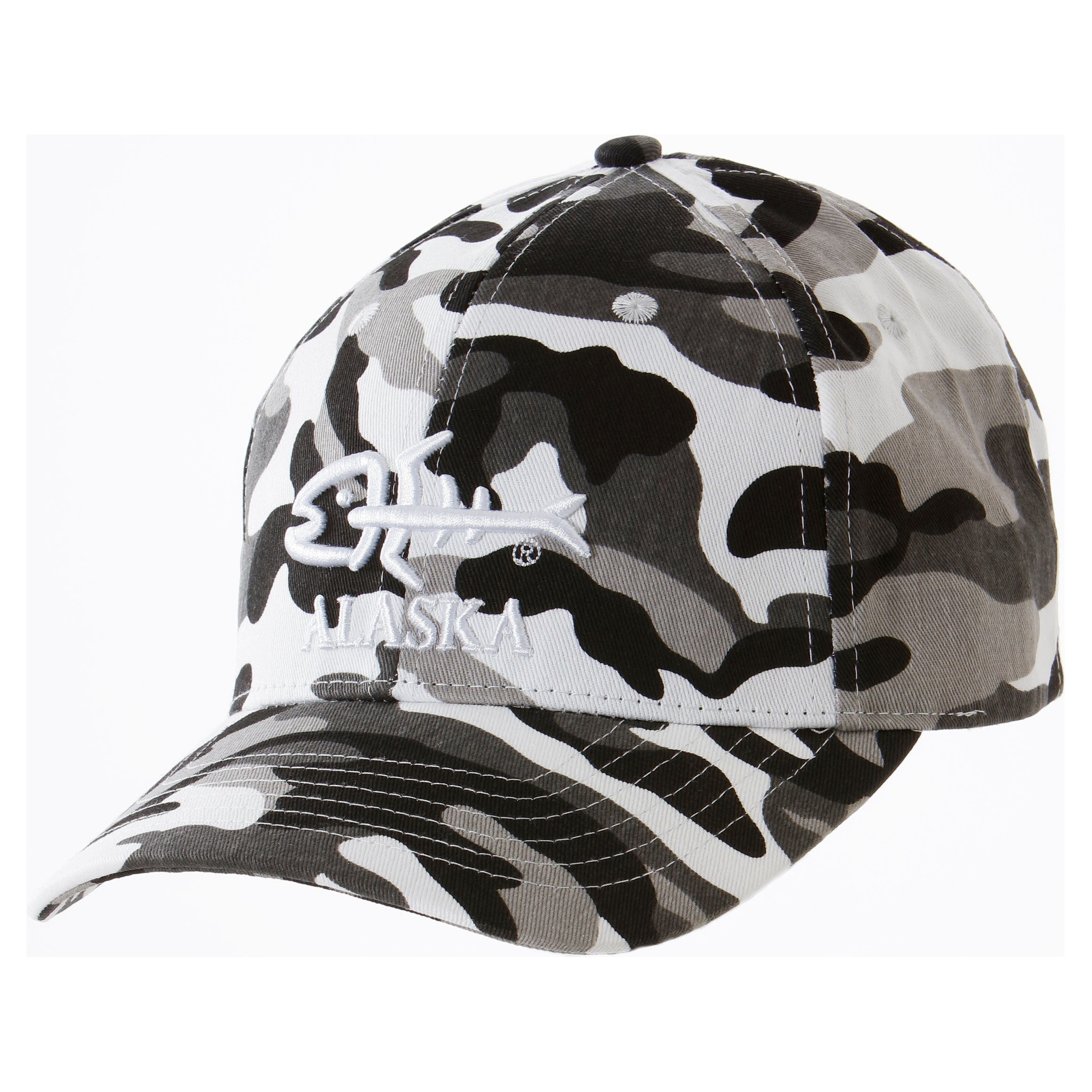 Screamer Ball Cap White Camo White Alaska - White Camo/White - Alaska