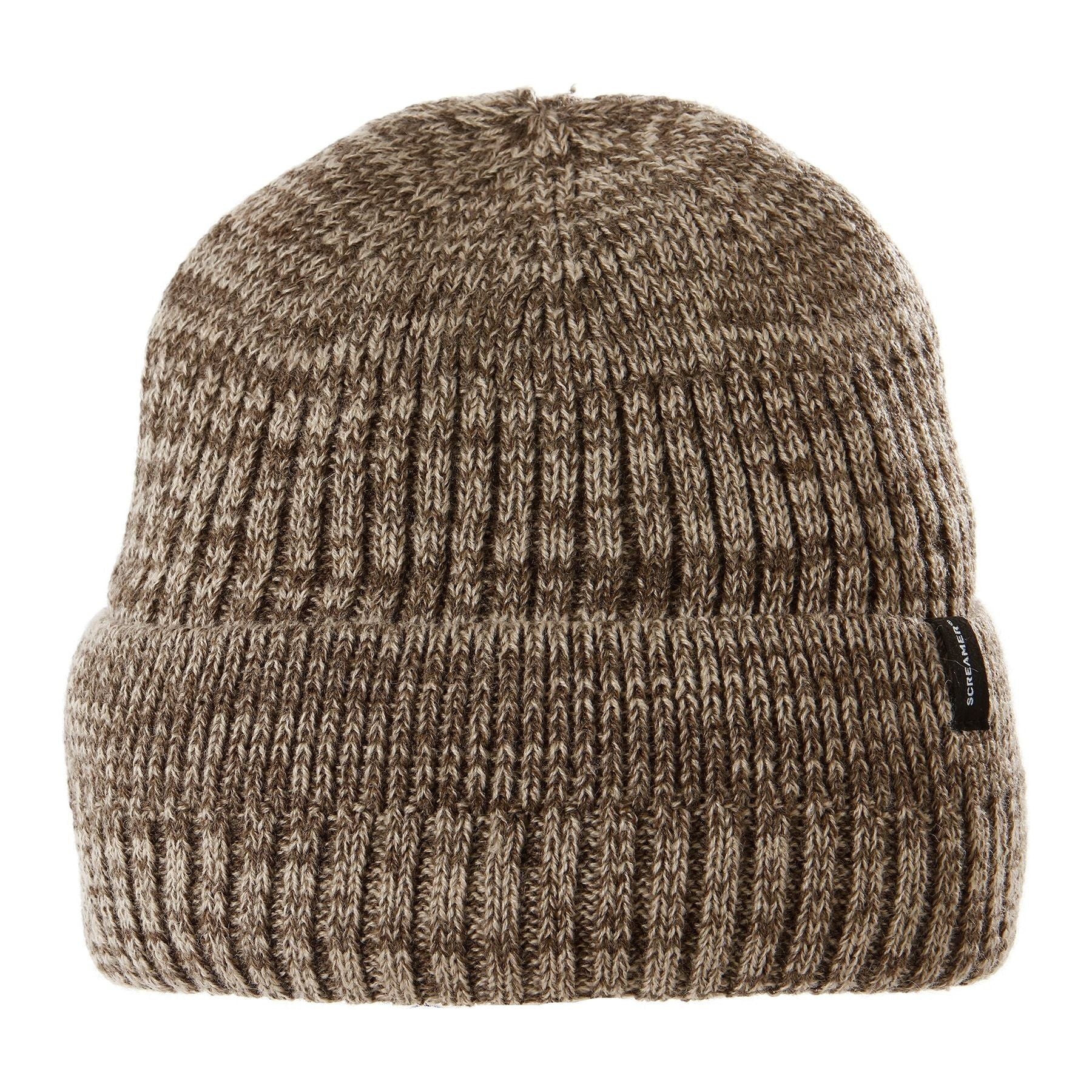 Screamer Milo Mens Brown Beanie