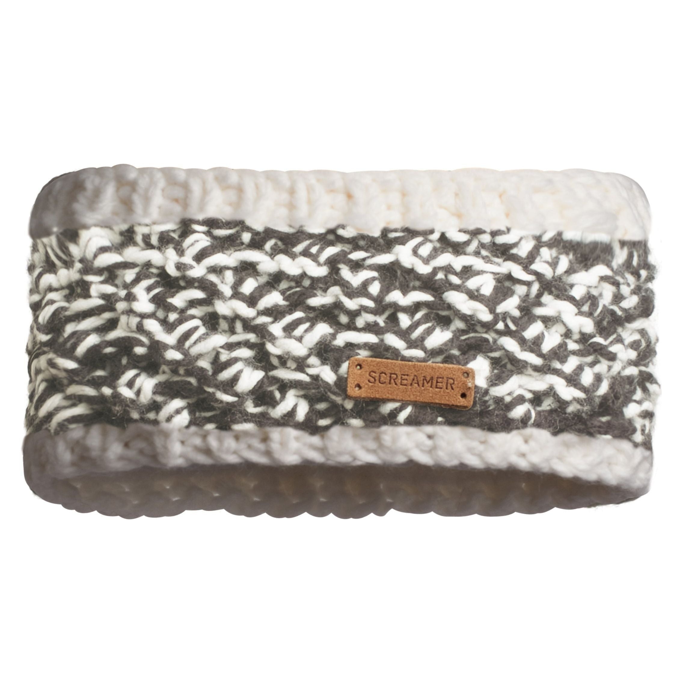 Screamer Sherelle Headband - Charcoal/White