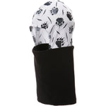 Screamer Kids Half And Half Facemask - White/Black Claw