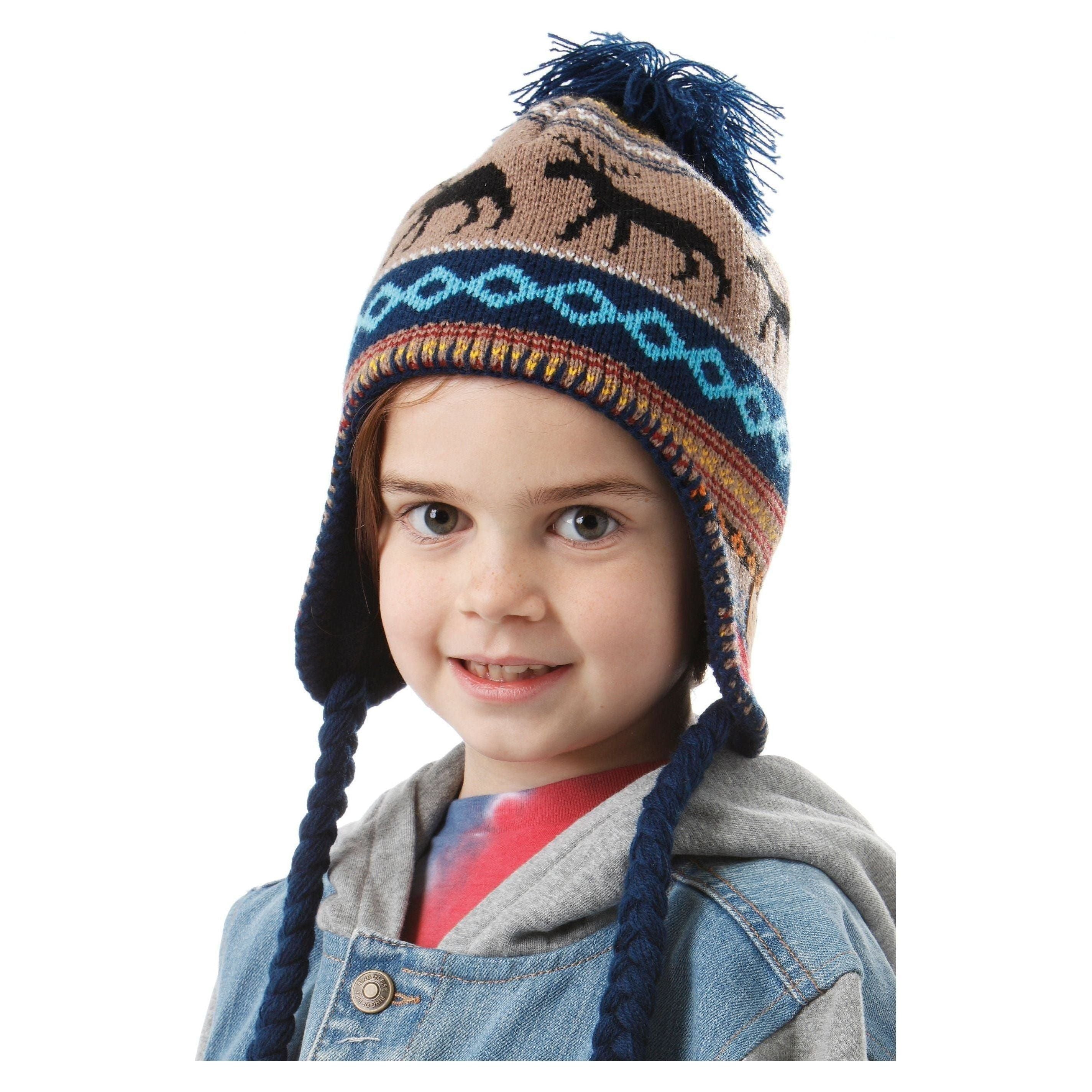 Screamer Kids Jingles Earflap - Blue
