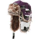 Screamer Kids Camo Trapper - Purple