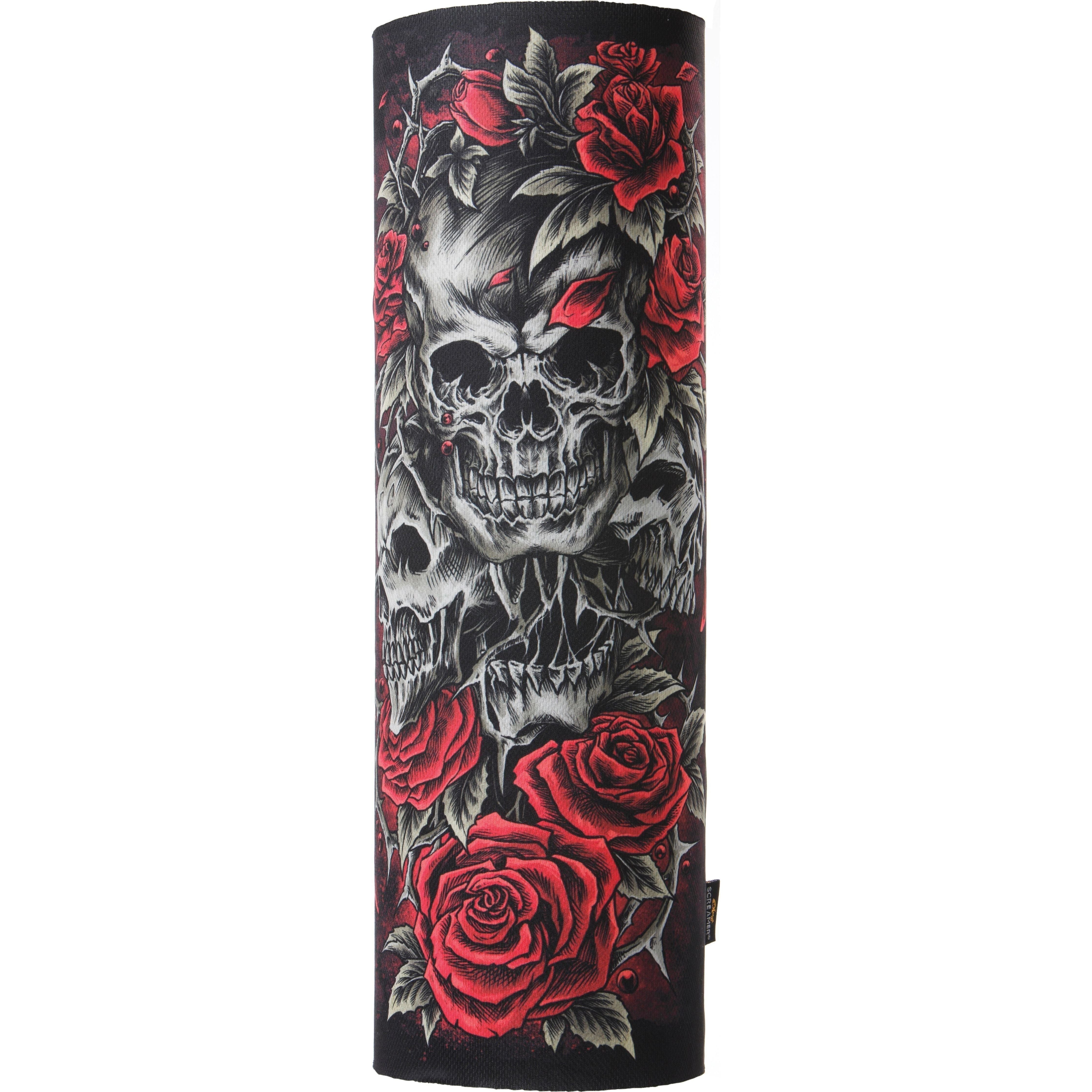 Screamer Neck Tube - Skull & Roses