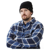 Screamer Thomas Mens Beanie Black On Model
