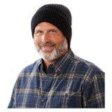 Screamer Geno Mens Beanie Black On Model