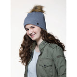 Screamer Lydia Beanie - Blue On Model