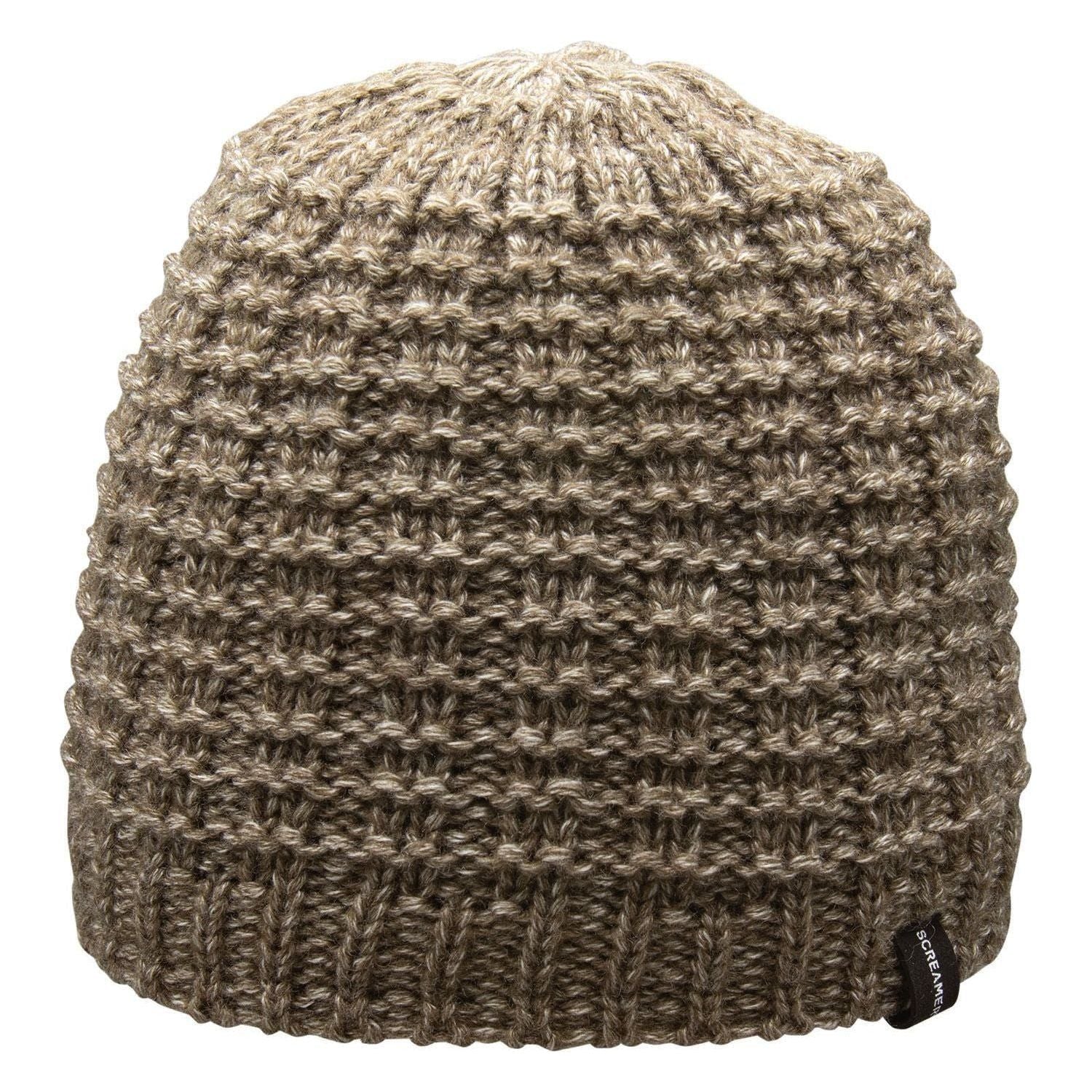 Screamer Tweed Man Beanie - Brown