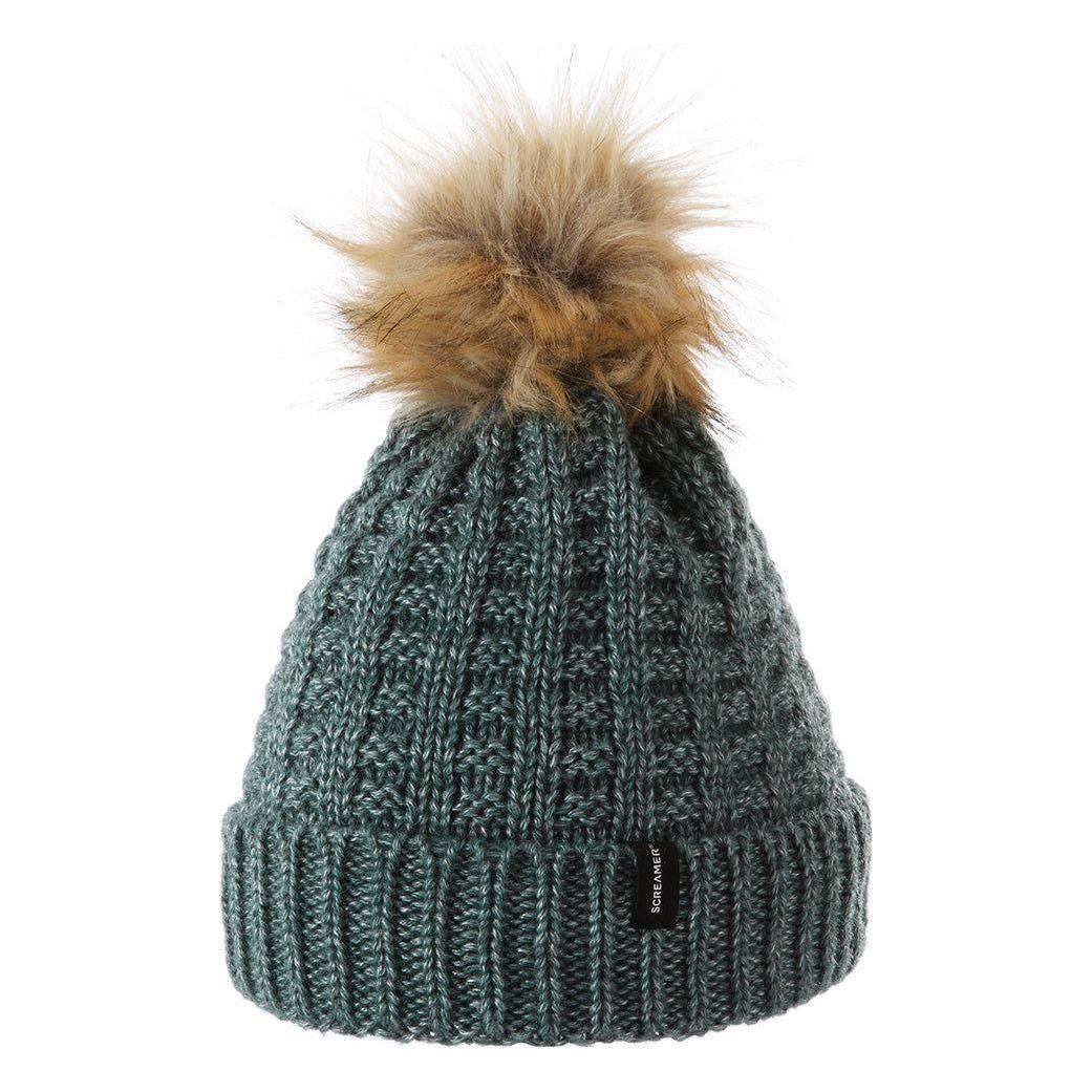 Screamer Patricia W Detachable Pom - Grey Green