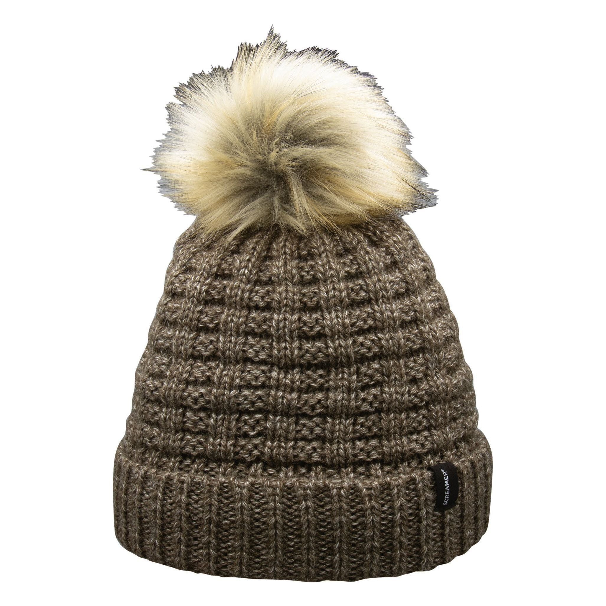 Screamer Patricia Beanie - Brown