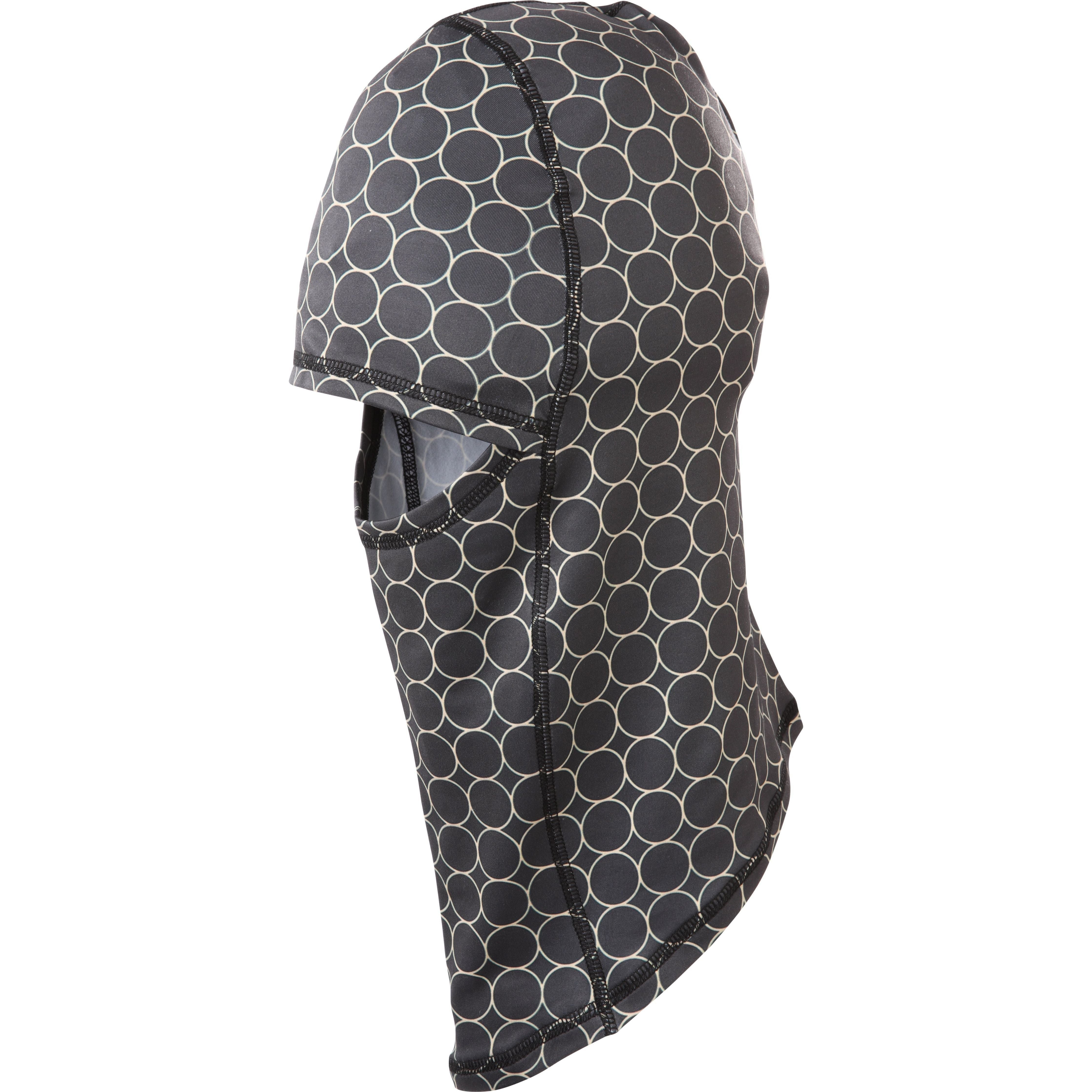 Screamer Casey Facemask - Dk Charcoal Circles