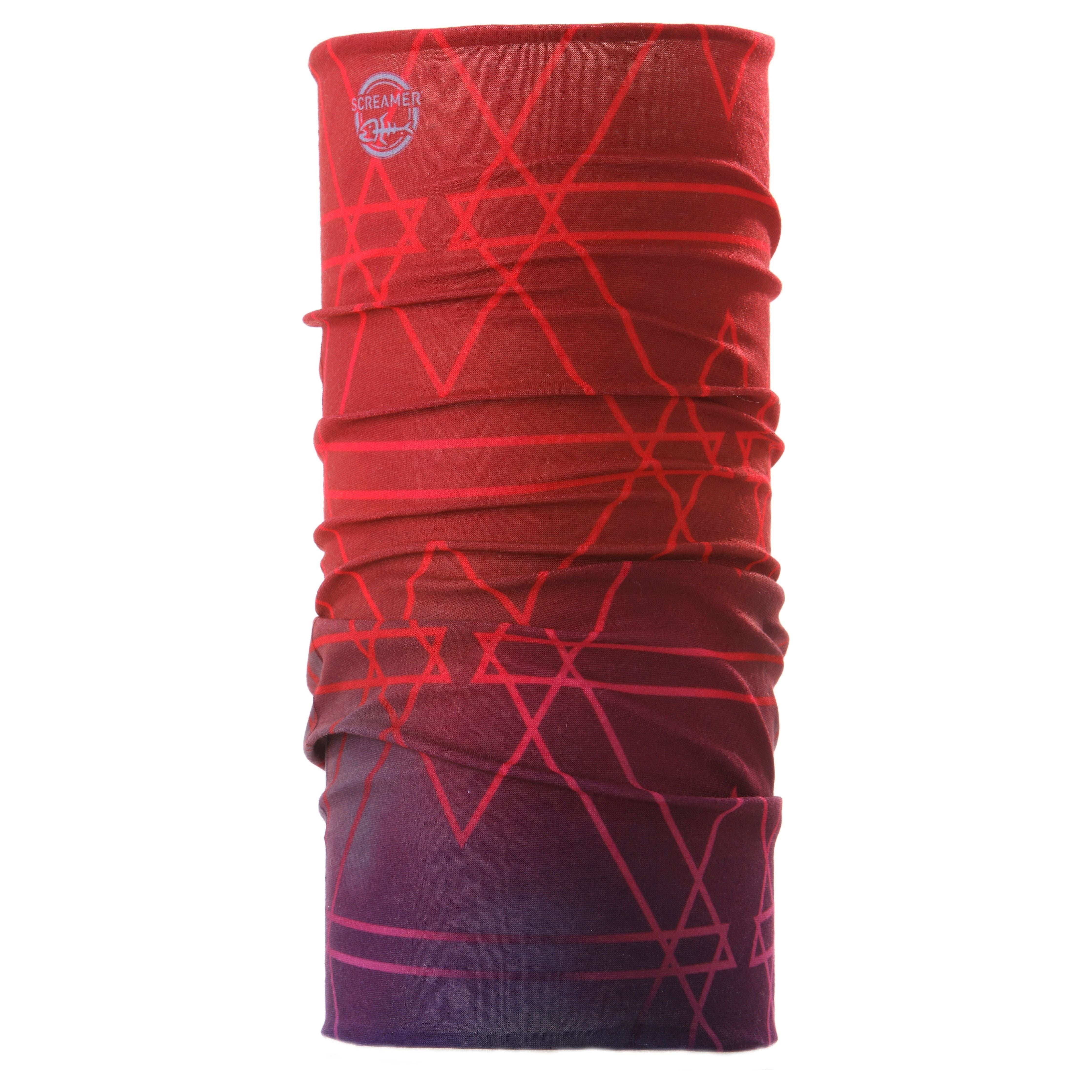 Screamer Seamless Neck Tube - Red