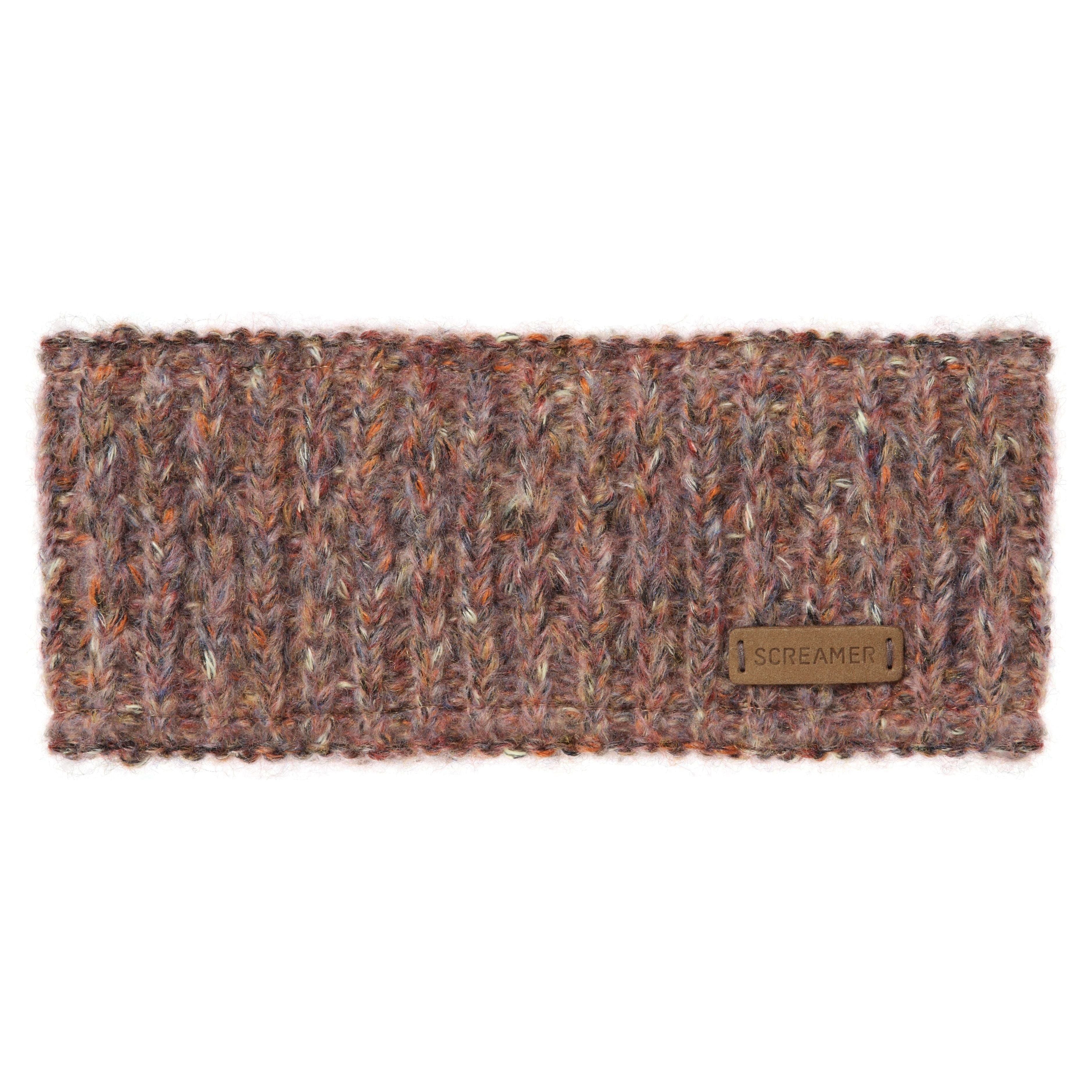 Screamer Kimberly Headband - Mahogany Rose