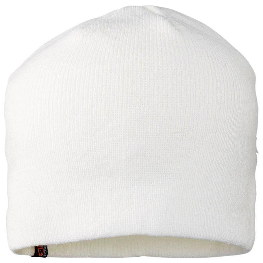 Screamer Acrylic Lined Beanie - White