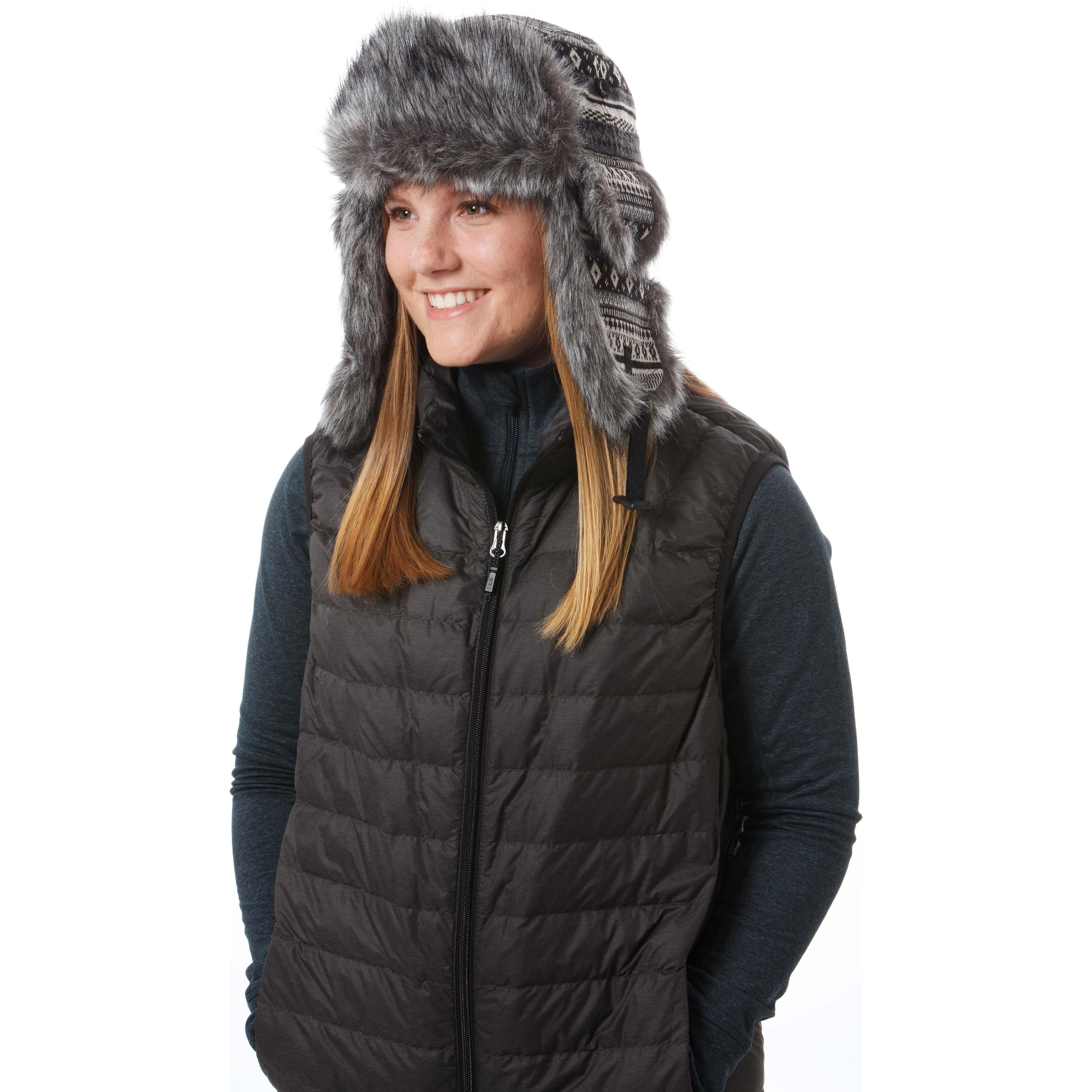 Screamer Alyeska Trapper - Black-Charcoal