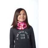 Screamer Kids Printed Neckwarmer On Model