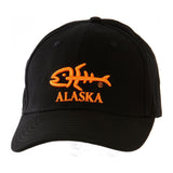 Screamer Ball Cap - Black/Orange - Alaska