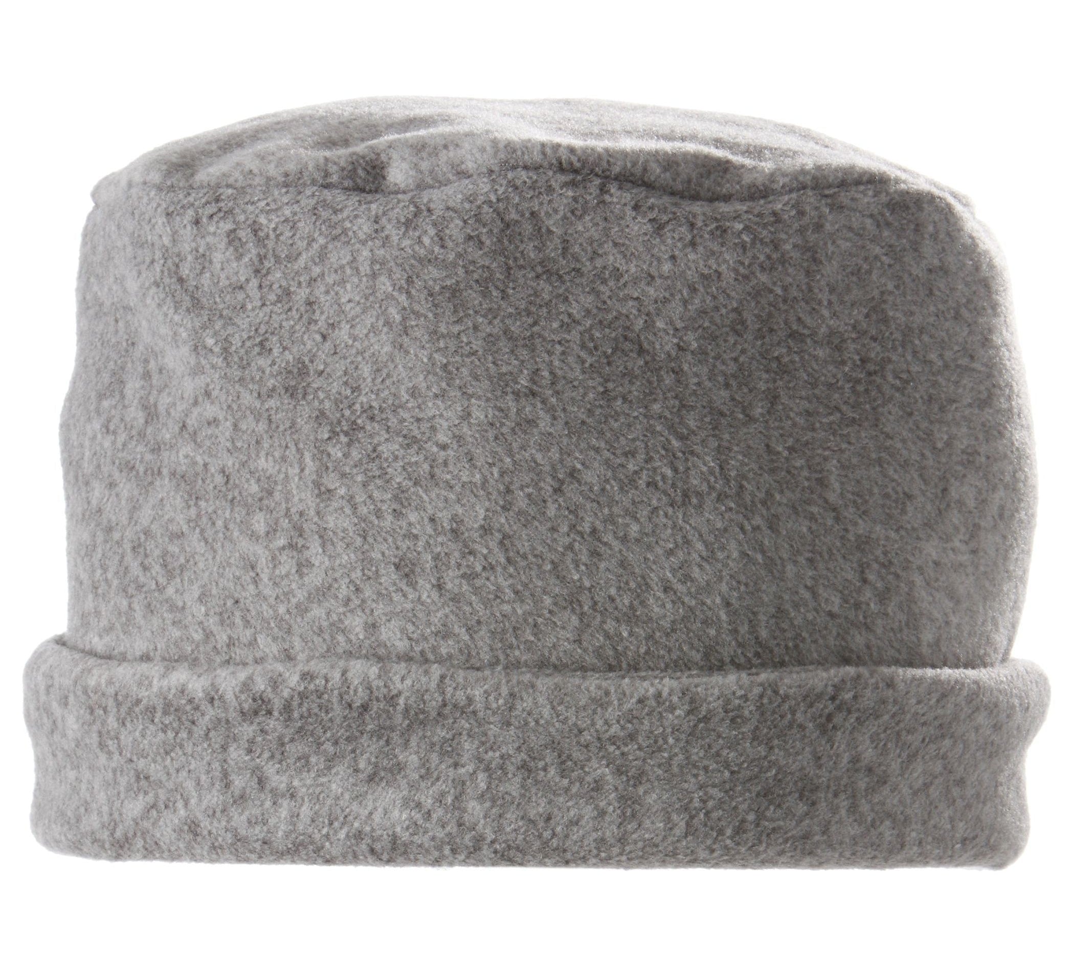 Heathered Fleece Rollup Hat